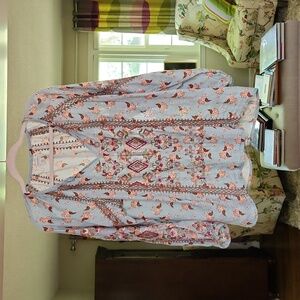 Sundance Linen Tunic with Embroidery